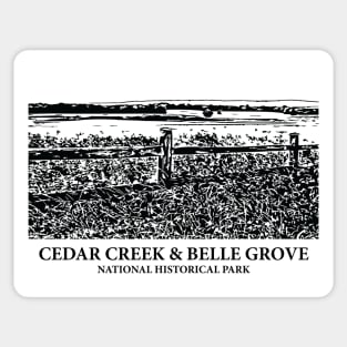 Cedar Creek & Belle Grove National Historical Park Sticker